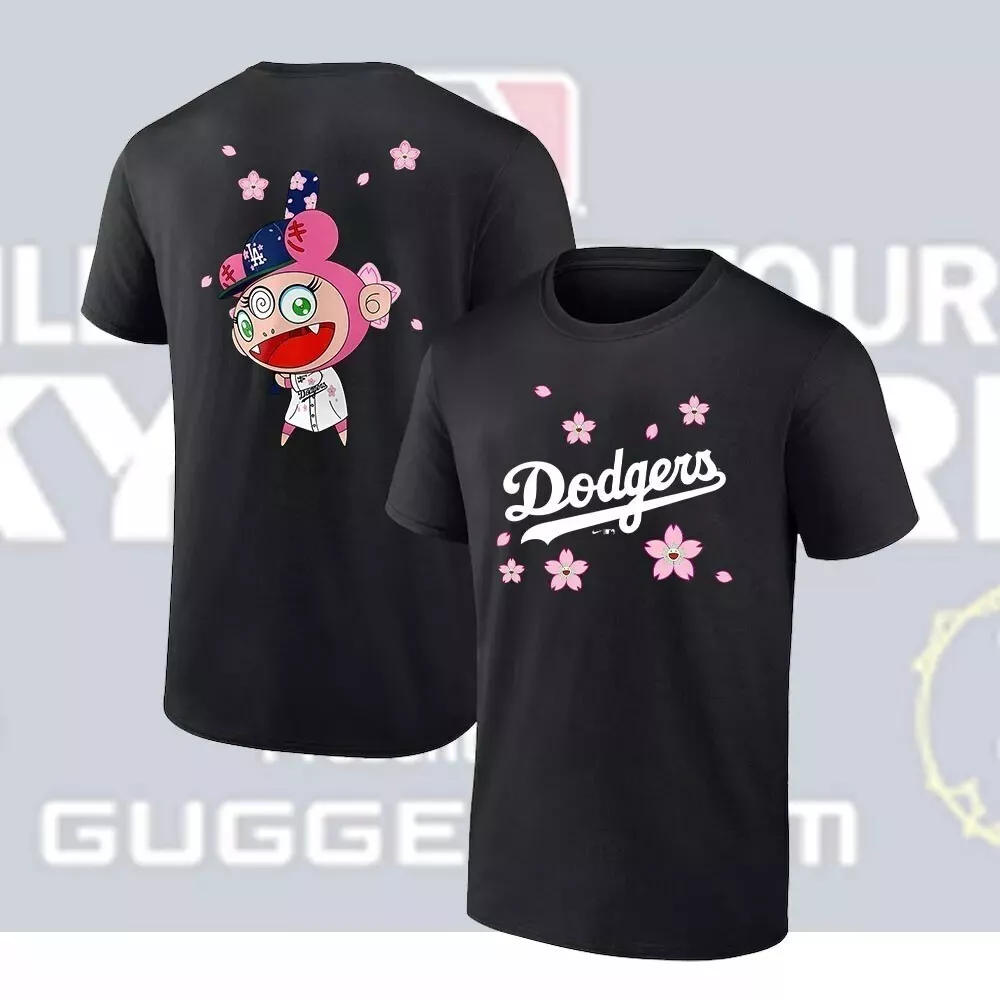 Men Los Angeles Dodgers blank black MLB 2025 Tshirt style 342